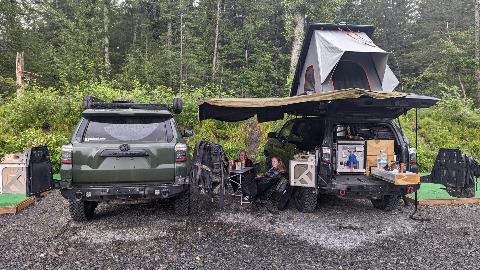 Outfitted 4Runner overland vehicles